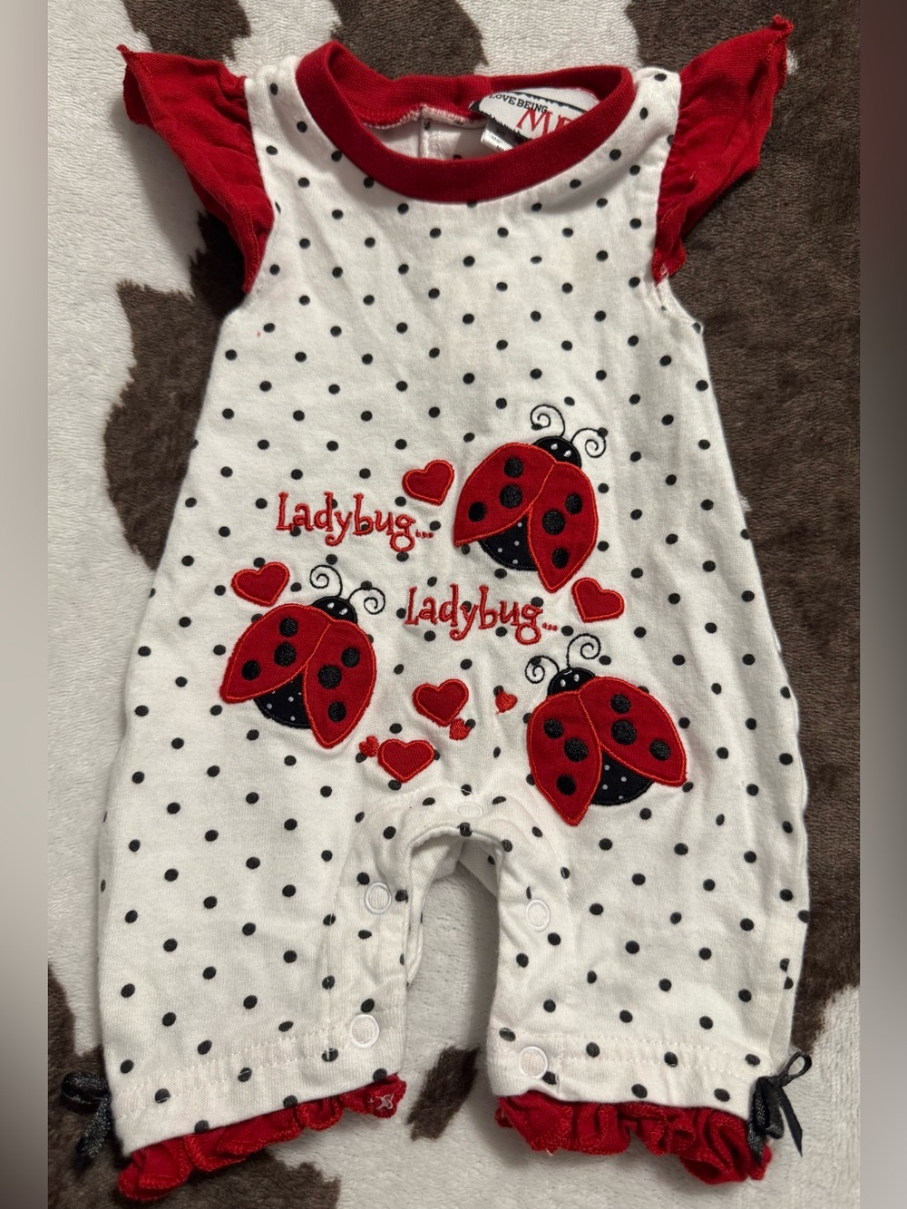 Polka Dot Ladybug Outfit